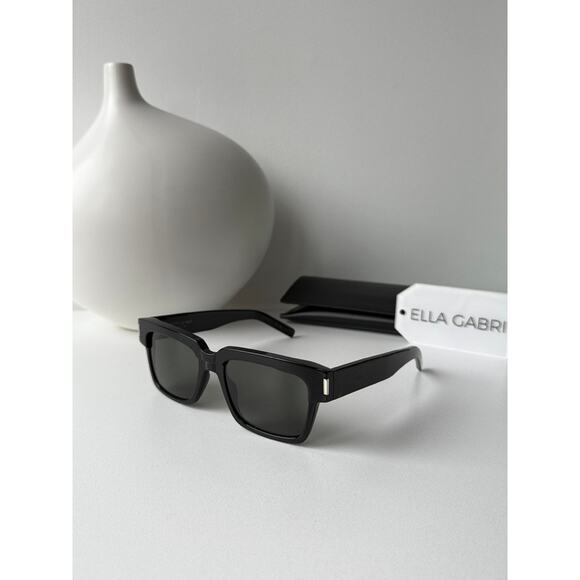 NEW Saint Laurent SL732 Vadim Black Square Sunglasses - Picture 11 of 11